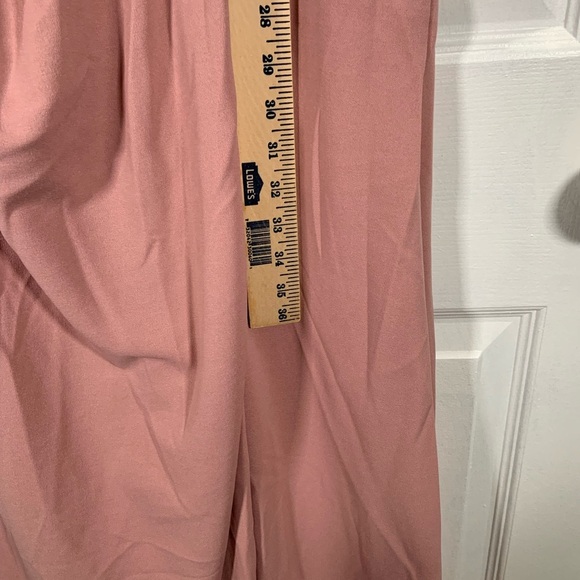 Cinderella Divine Bridesmaids Dress Women's 6 Rose Sweetheart Neckline Slit - Picture 14 of 14